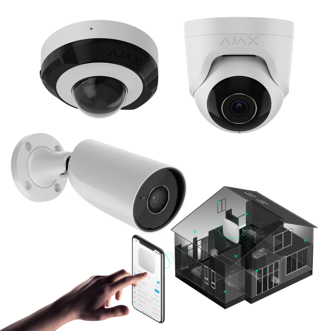Ajax Kameras Videoüberwachung