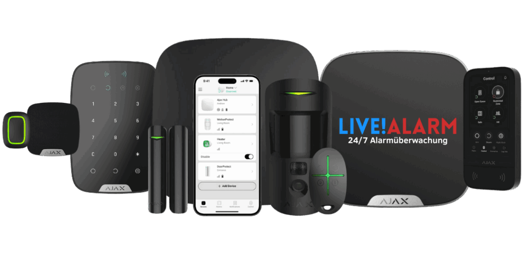 AJAX Alarmanlage EN 50131 Grad 3